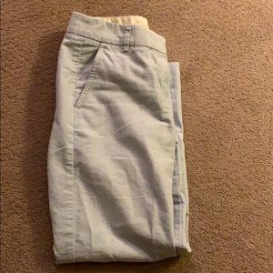J Crew light blue ankle pants